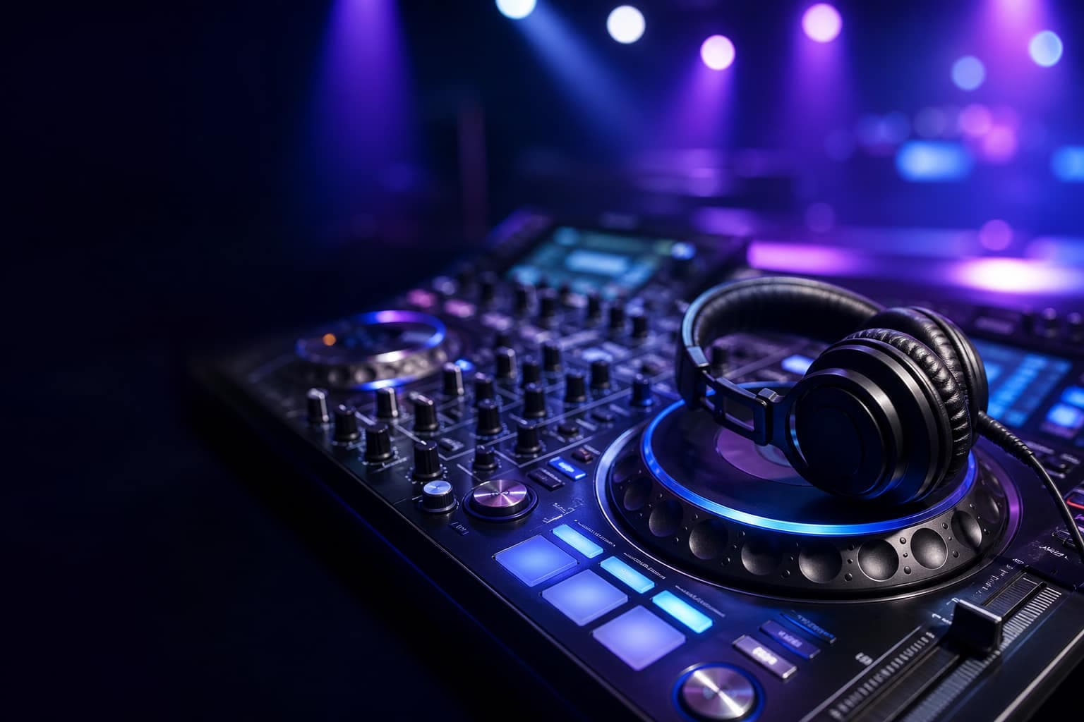 Prestation live — DJ et scène