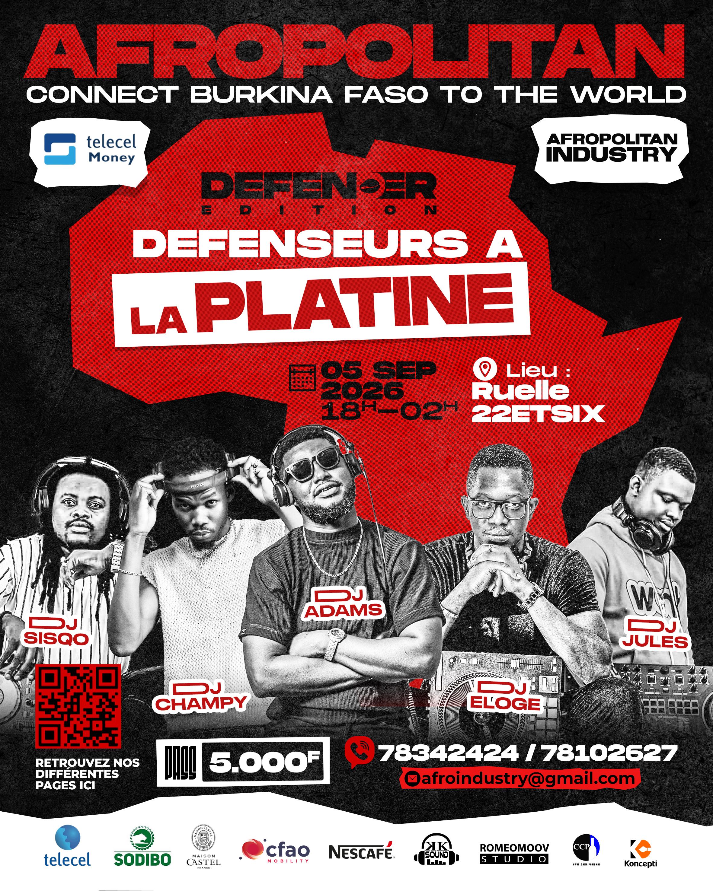 AFROPOLITAN DEFENDER EDITION CONNECT BURKINA FASO TO THE WORLD